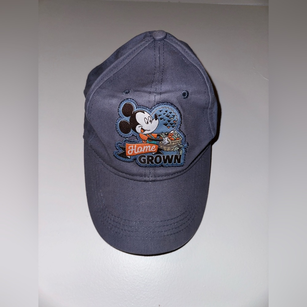 Disney Parks MICKEY MOUSE EPCOT Flower & Garden Festival 2020 Baseball Hat Blue